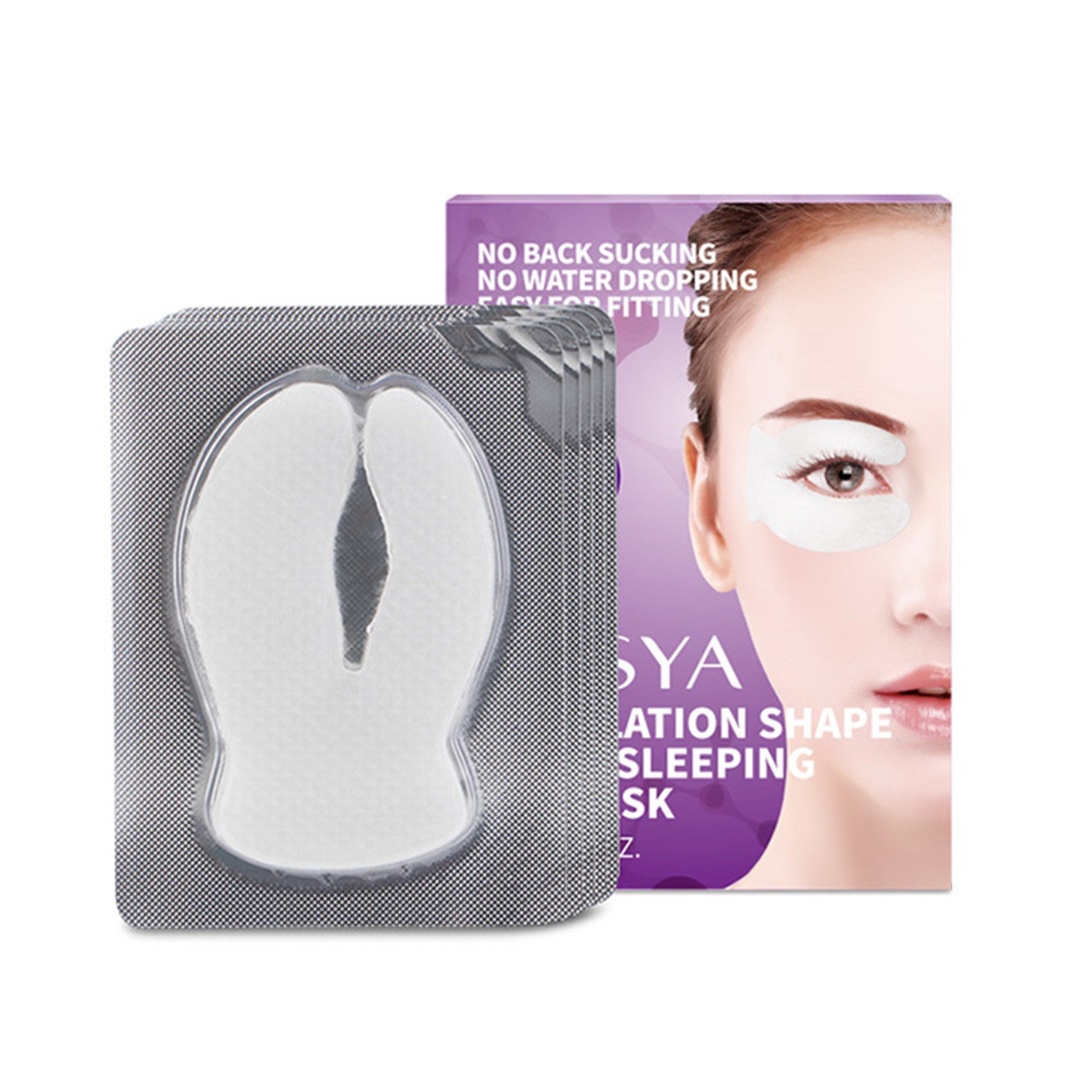 5pcs ILISYA C Hydrating & Eye Mask with Niacinamide & Hyaluronic Acid - Gel-Formula Circulating Patches Suitable for Light Beige Types, Under-Eye Care, Moisturizing for Smooth, Tender Light Beige - & (Before/After)