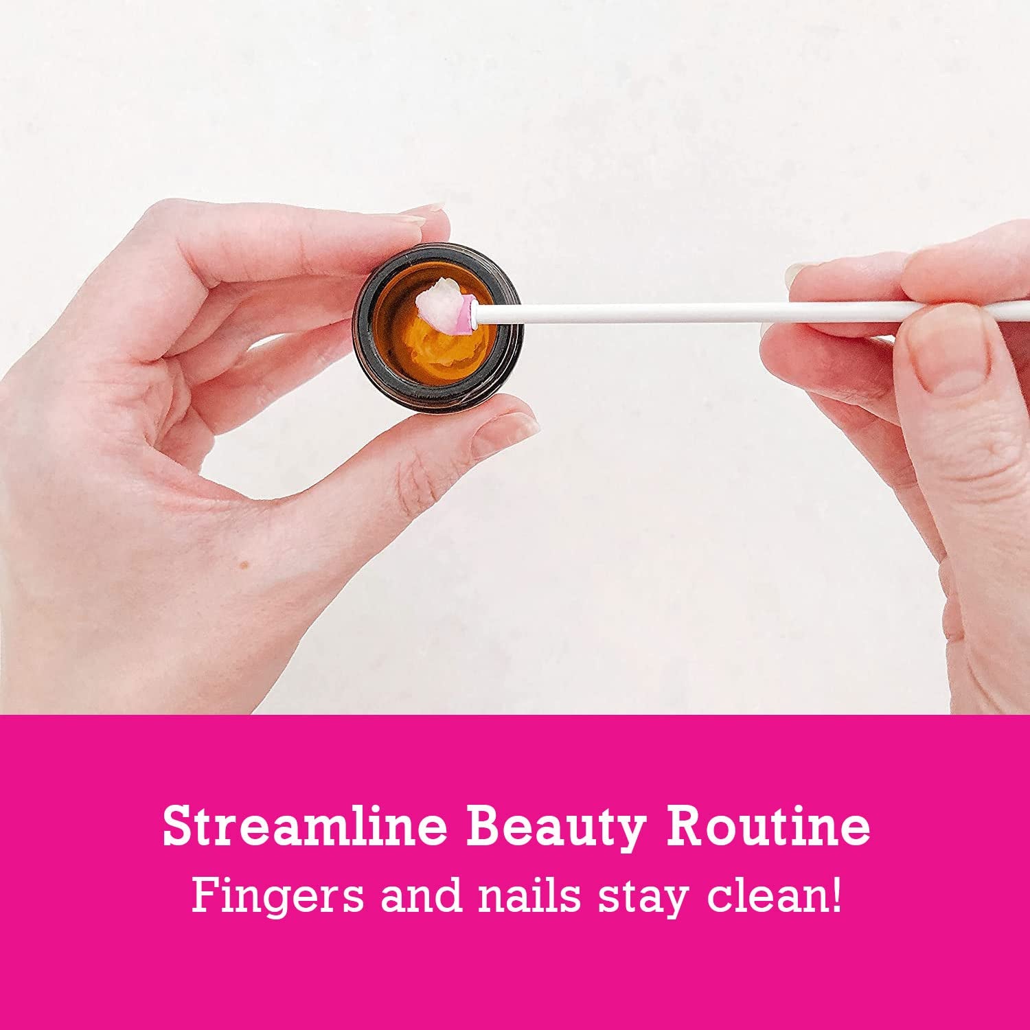 Daddy Lip Gloss Tiny Beauty Spatula (6 Inch Pink) Shark Tank, Lip Gloss Spatula, Mini Makeup Tool, Stocking Stuffers, Gifts for Women Who Have Everything, Teenage Girls, Small Scraper Cosmetics